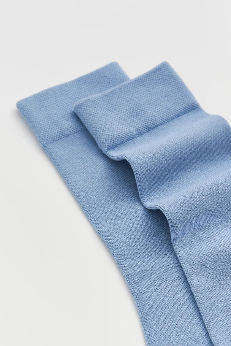 Morning Blue Bamboo Socks - THE BRISTOL ARTISAN