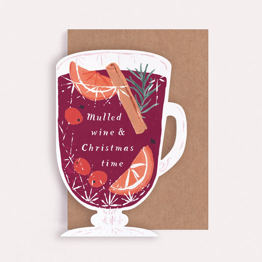 Mulled Wine Christmas Card - THE BRISTOL ARTISAN