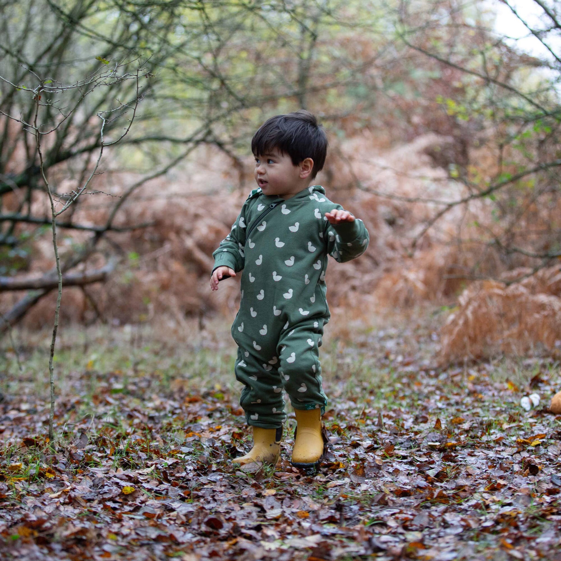 Olive Ducks Hooded Snug Suit - THE BRISTOL ARTISAN