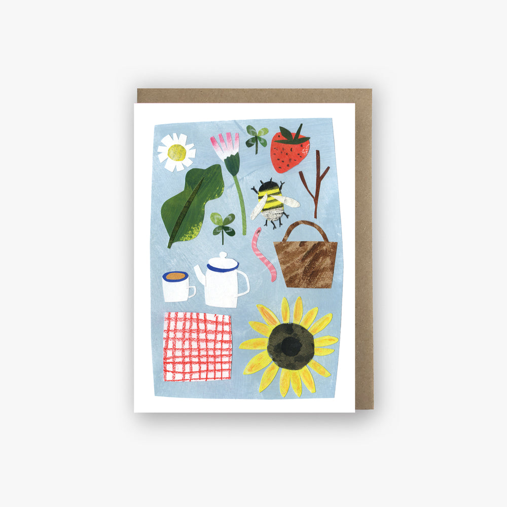 Picnic Collage Card - THE BRISTOL ARTISAN