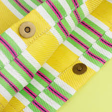 Recycled Woven Tote Bag - Beach - THE BRISTOL ARTISAN