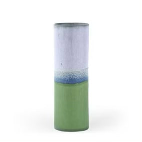 SGW Lab Cylindrical Vase -  Mauve & Sage - THE BRISTOL ARTISAN