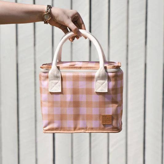 Insulated Lunch Bag - Rose - THE BRISTOL ARTISAN