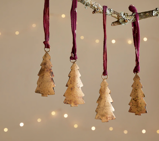 Bronze Christmas Tree decoration - THE BRISTOL ARTISAN