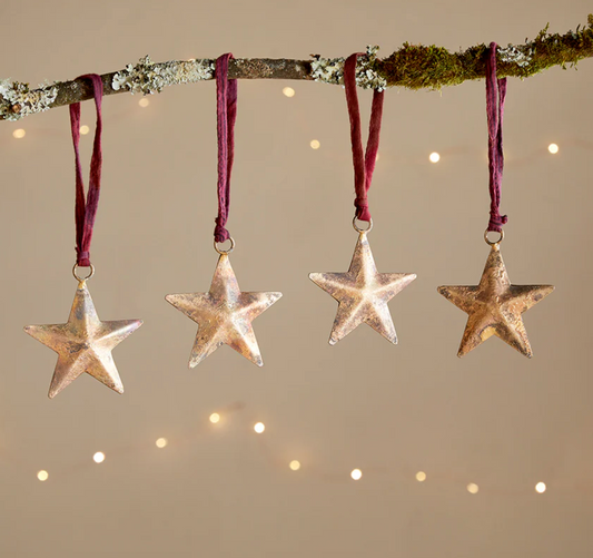 Bronze Star Christmas Tree decoration - THE BRISTOL ARTISAN