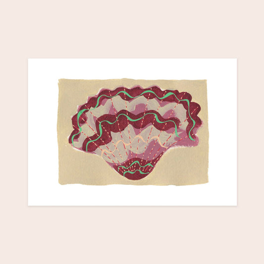 Shell No.54 limited edition print by Sian Beck - THE BRISTOL ARTISAN