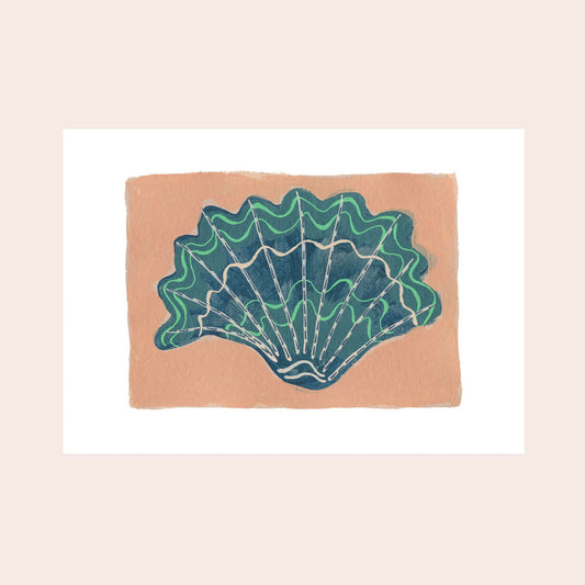Shell No.60 limited edition print by Sian Beck - THE BRISTOL ARTISAN
