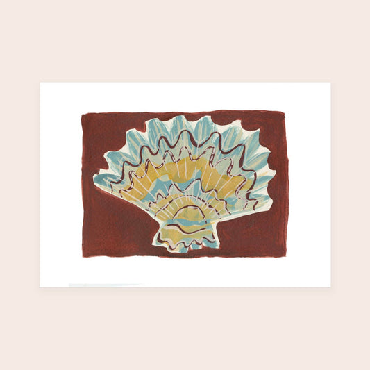 Shell No.63 limited edition print by Sian Beck - THE BRISTOL ARTISAN