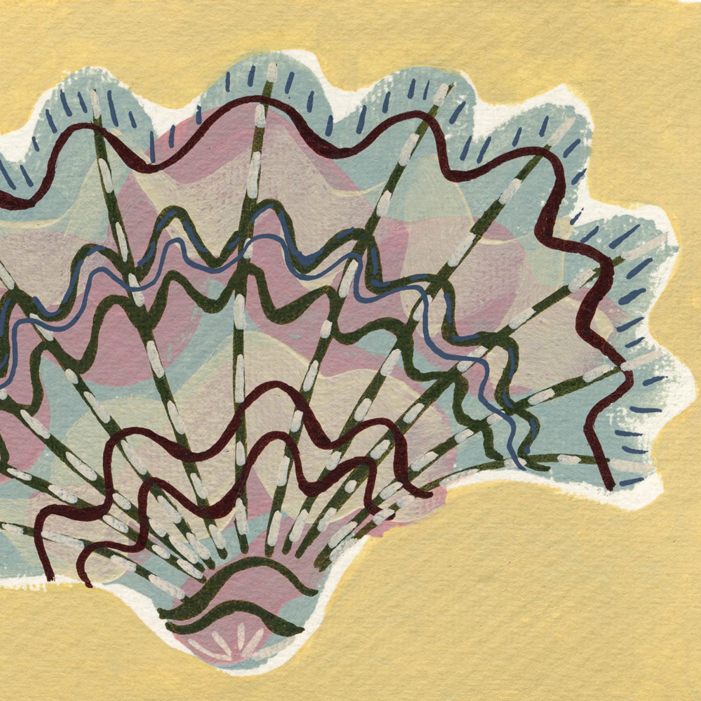 Shell No.56 limited edition print by Sian Beck