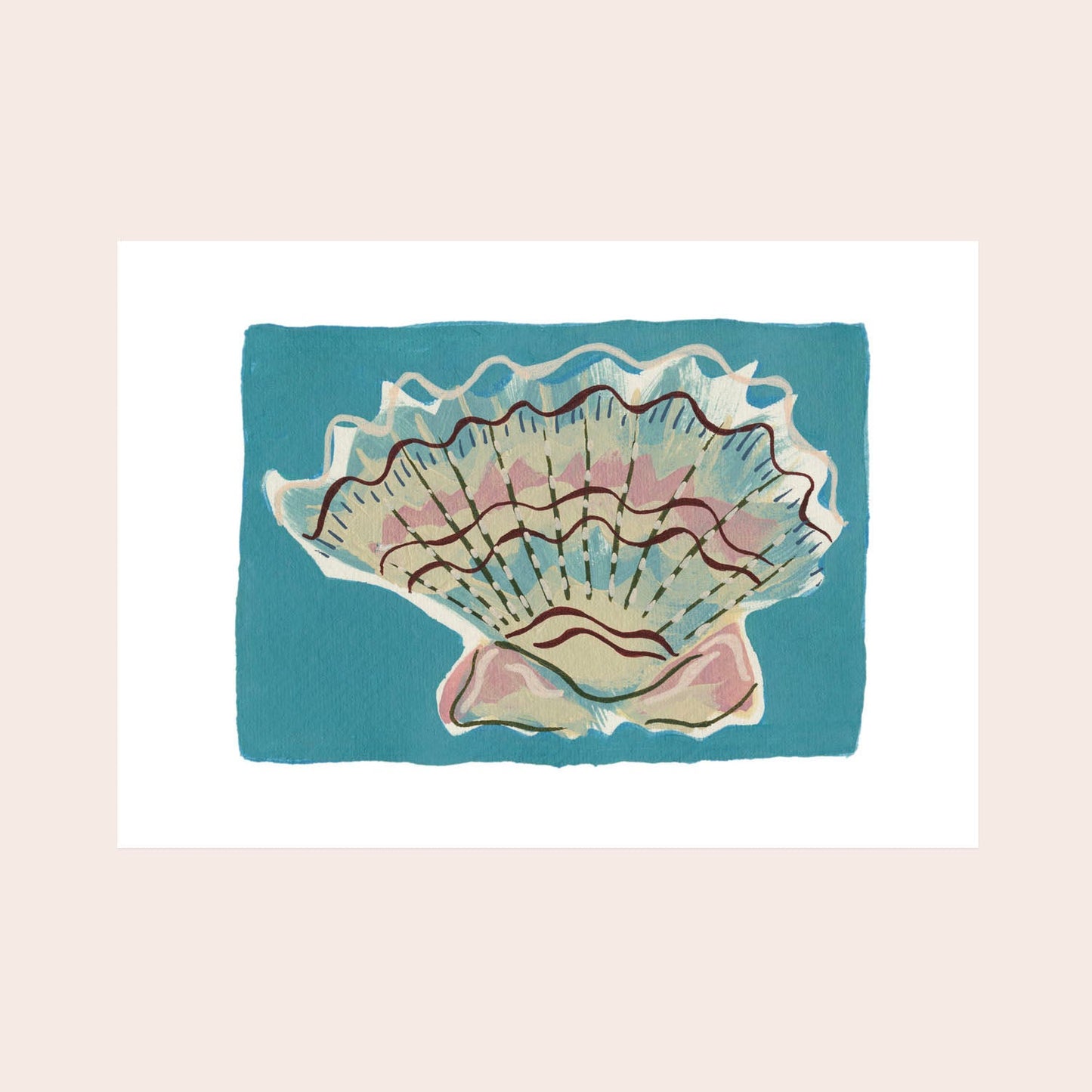 Shell No.62 limited edition print by Sian Beck