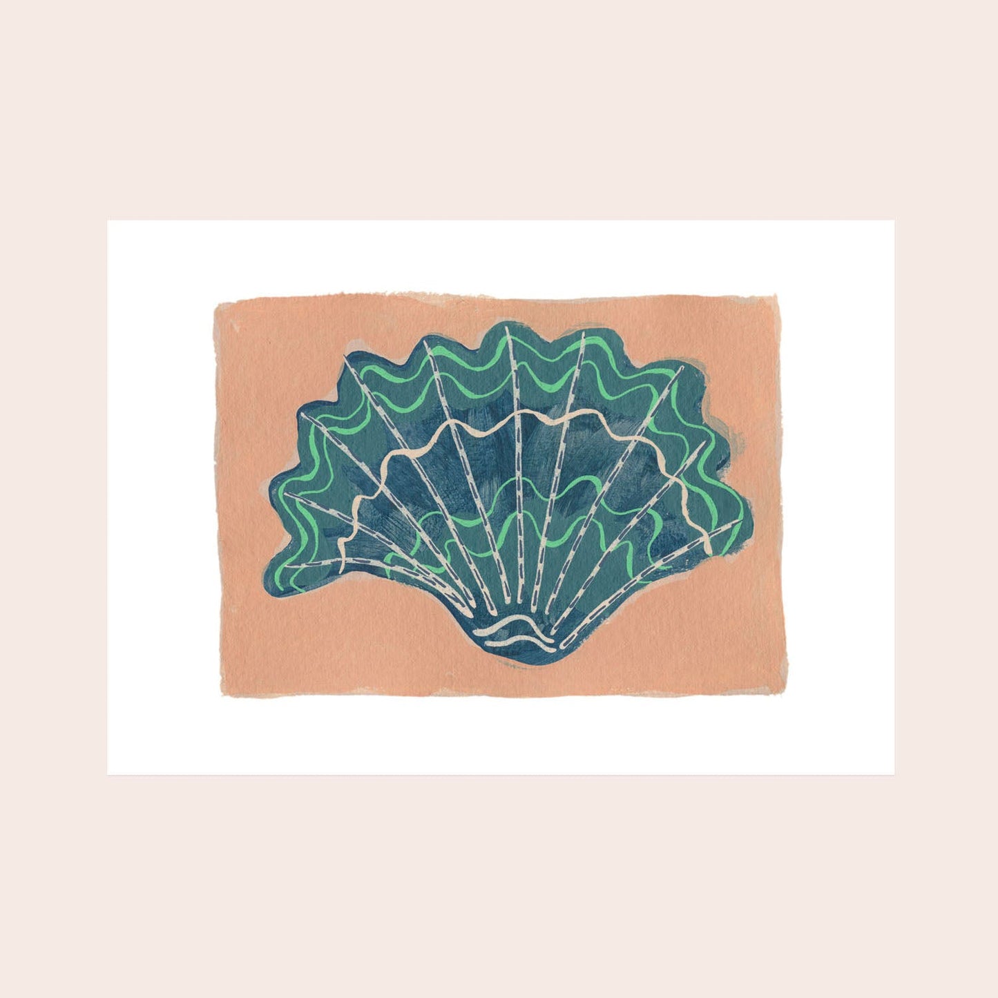 Shell No.60 limited edition print by Sian Beck