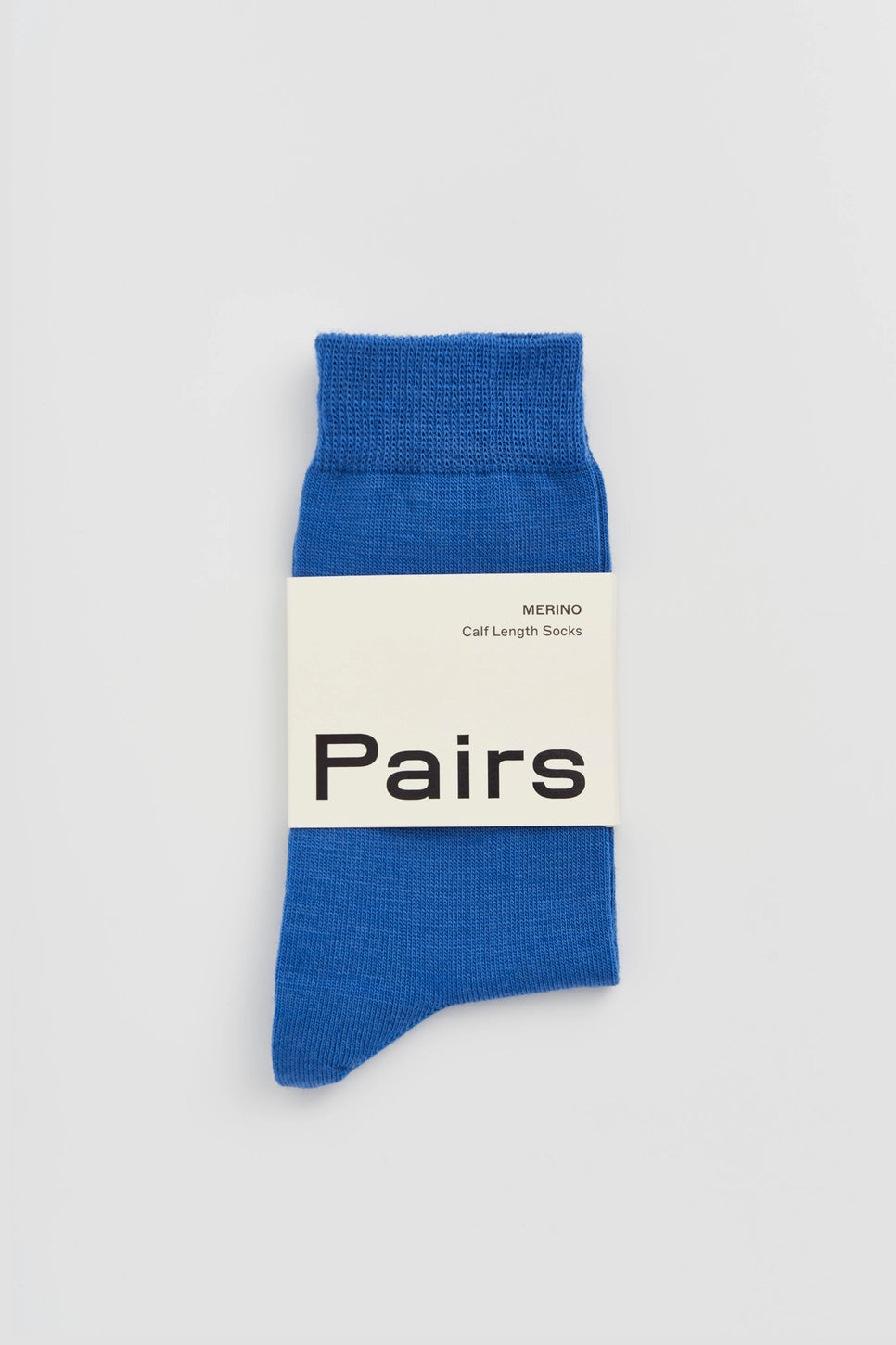 Strong Blue Merino Socks - THE BRISTOL ARTISAN