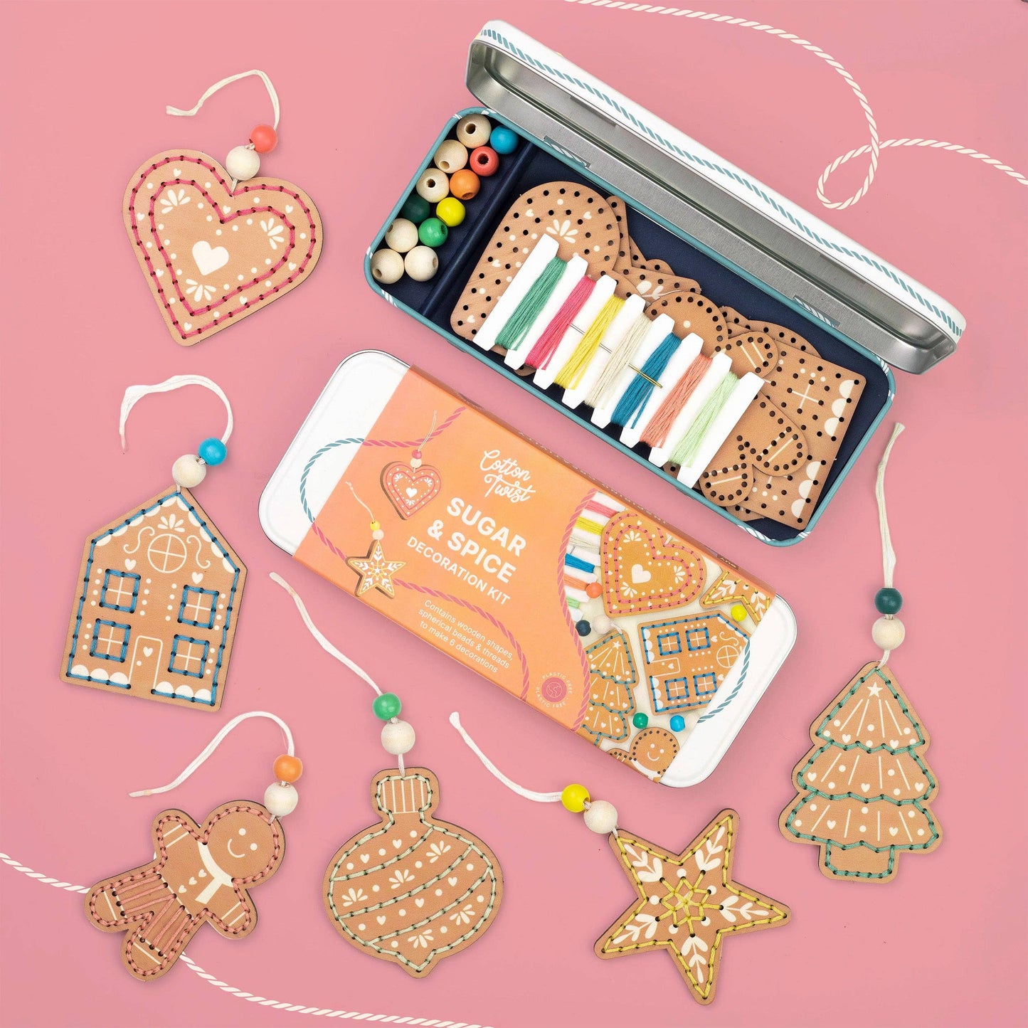 Sugar & Spice Christmas Decoration Kit - THE BRISTOL ARTISAN