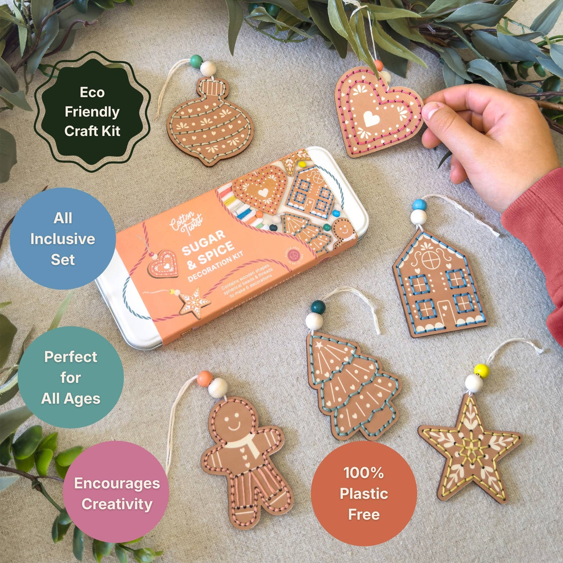 Sugar & Spice Christmas Decoration Kit - THE BRISTOL ARTISAN
