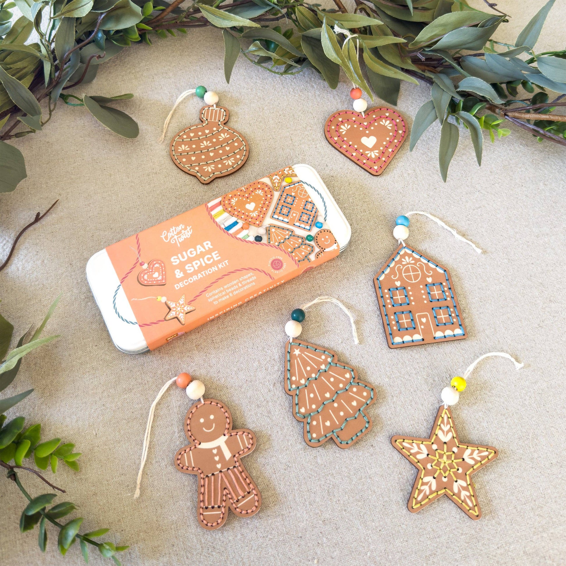 Sugar & Spice Christmas Decoration Kit - THE BRISTOL ARTISAN