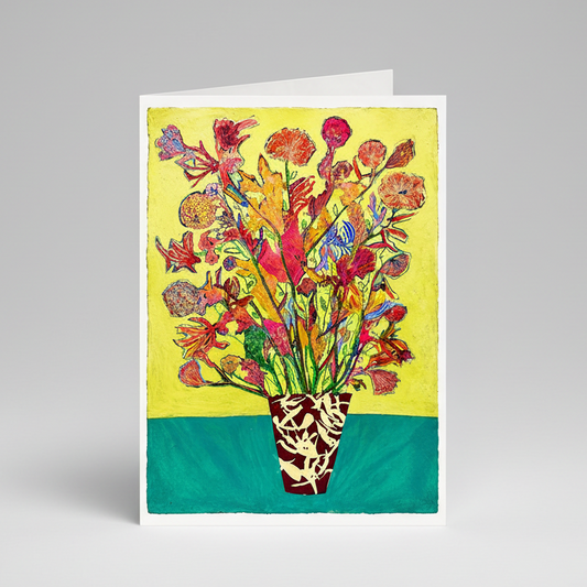Summer Vase, Card by Sophie Rees - THE BRISTOL ARTISAN