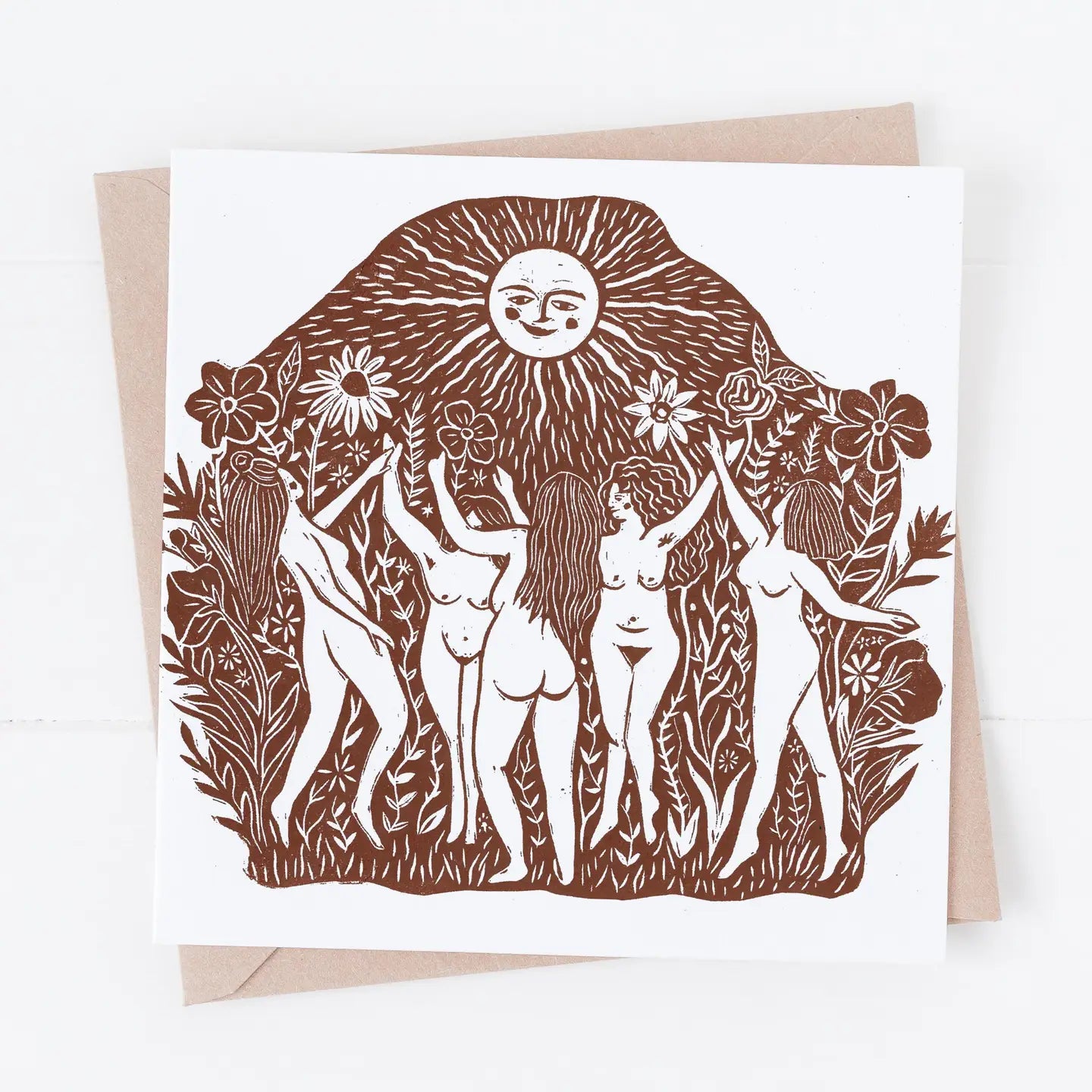 Sundance Card, Pagan, Autumnal, Solstice, Sun, Warm - THE BRISTOL ARTISAN