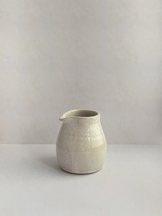 Warm White Speckle Ceramic Jug - THE BRISTOL ARTISAN
