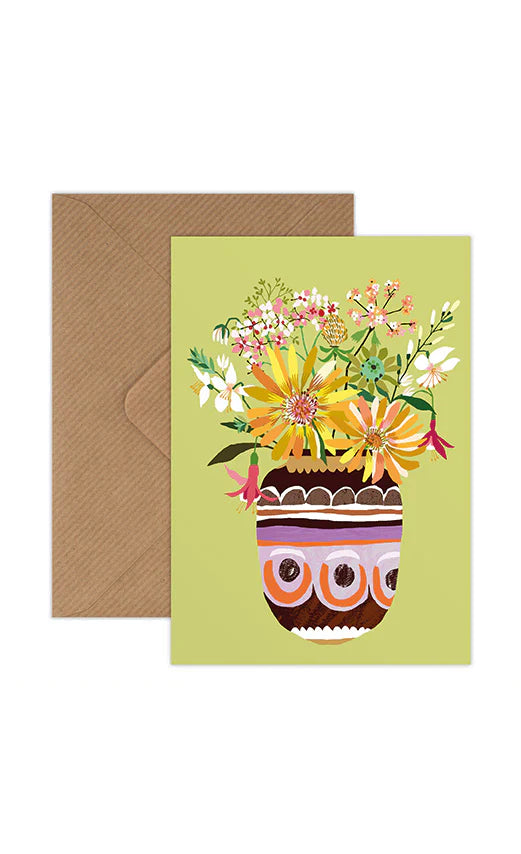 Wild Flowers Card - THE BRISTOL ARTISAN
