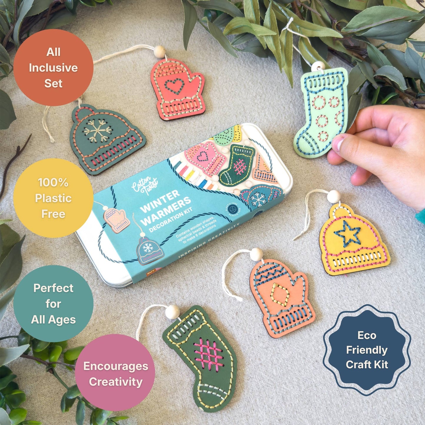 Winter Warmers Christmas Decoration Kit - THE BRISTOL ARTISAN