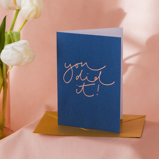 You Did It! Card - THE BRISTOL ARTISAN