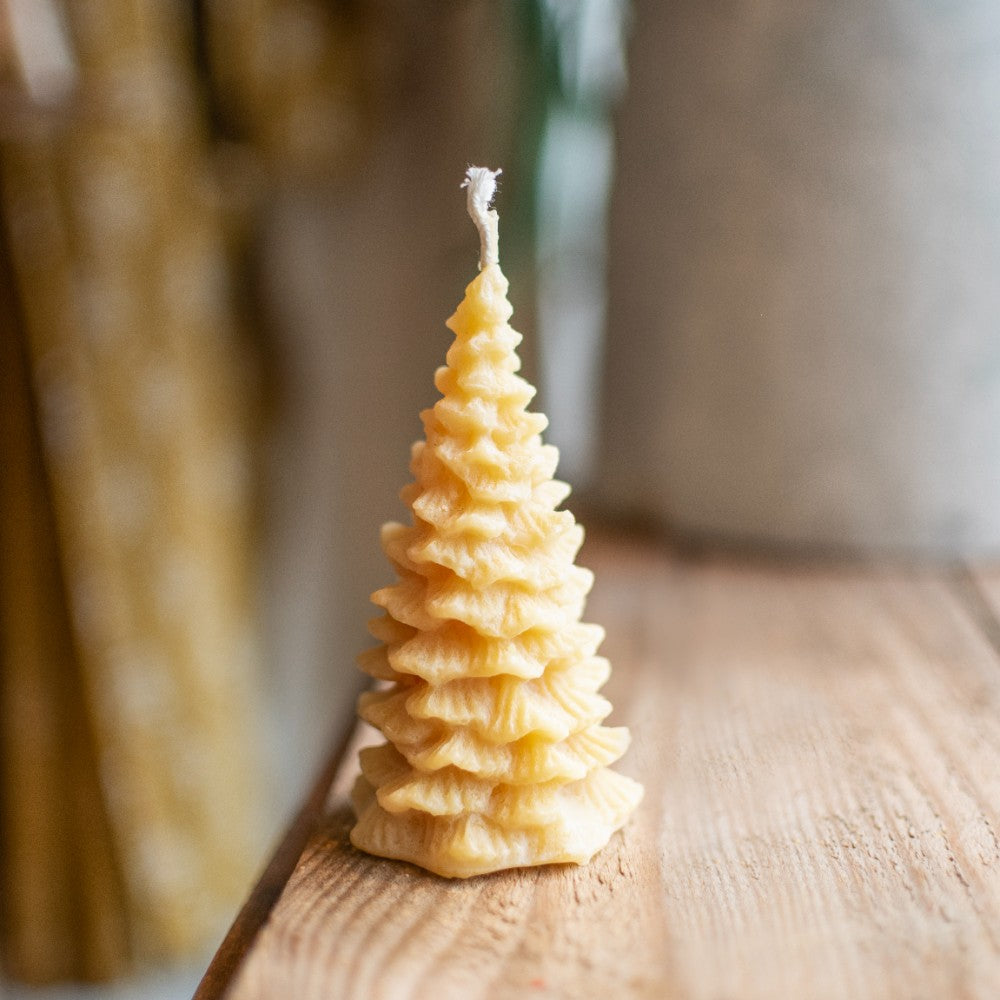 Beeswax Tree Candle - The Bristol Artisan Handmade Sustainable Gifts and Homewares.