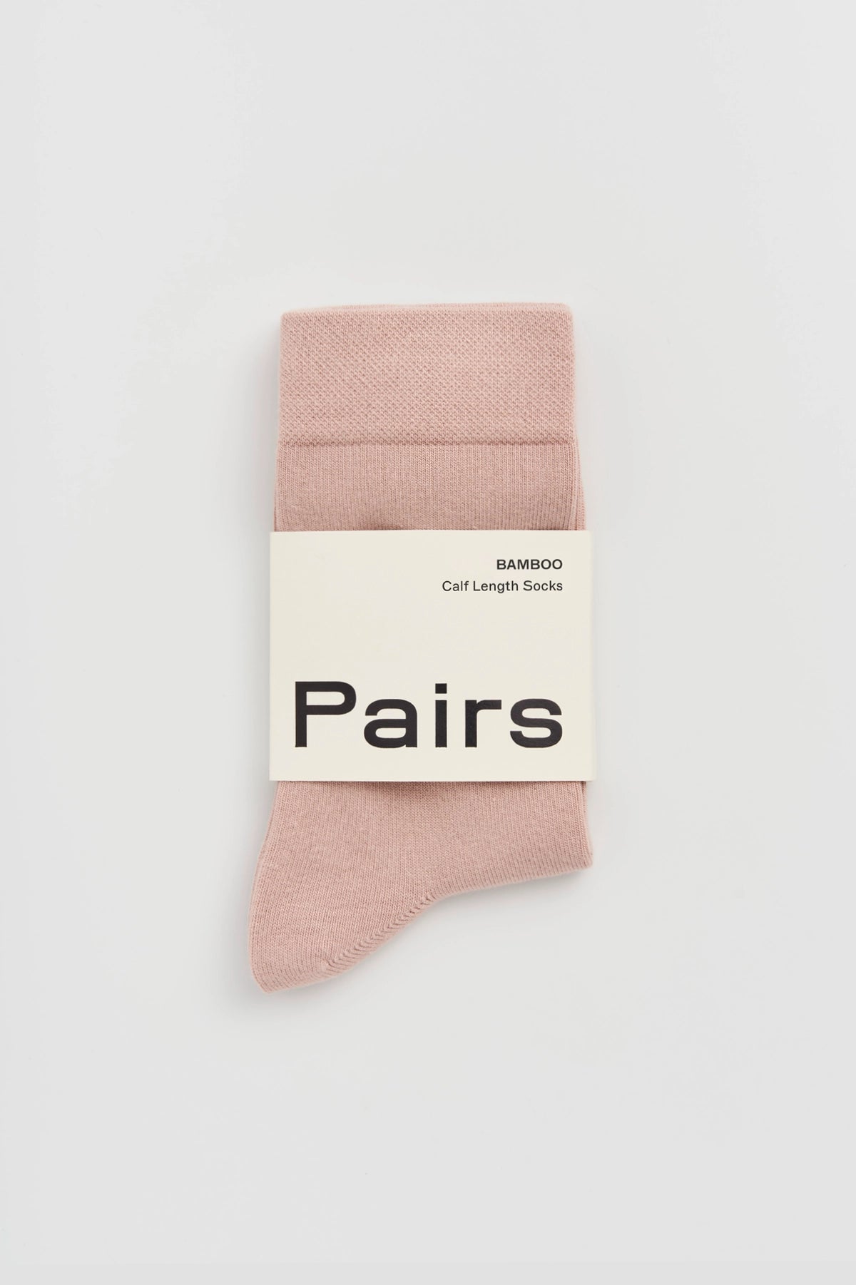 Dusky Pink Bamboo Socks