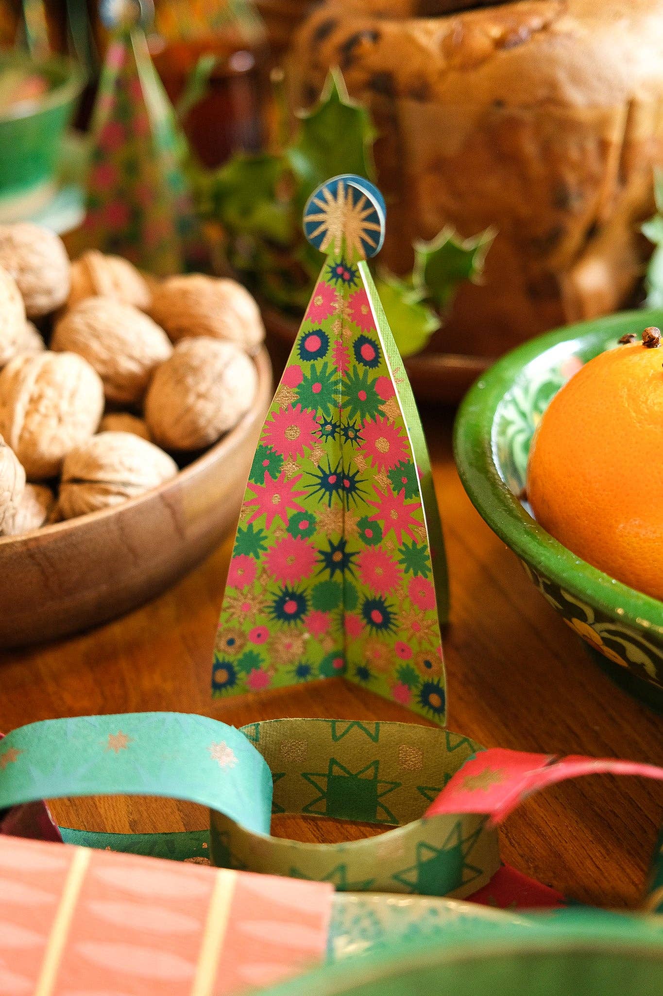 Star Tree Christmas Card