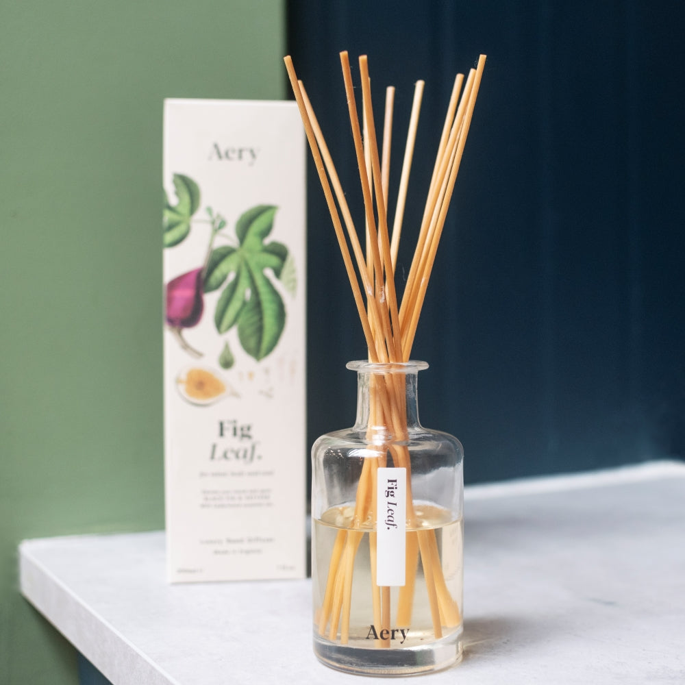 Fig Leaf Reed Diffuser - Black Fig Vetiver 7647132713203