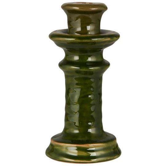Fez Green Ceramic Candleholder - THE BRISTOL ARTISAN