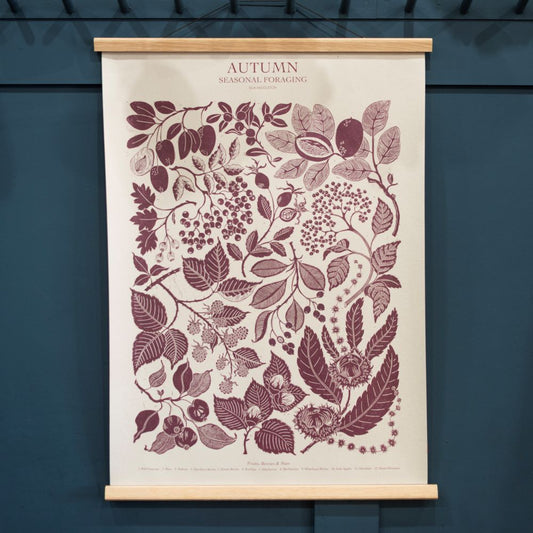 Large Oak Poster Hanger - THE BRISTOL ARTISAN