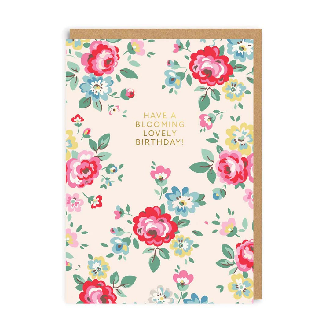 Have a blooming lovely birthday card - THE BRISTOL ARTISAN