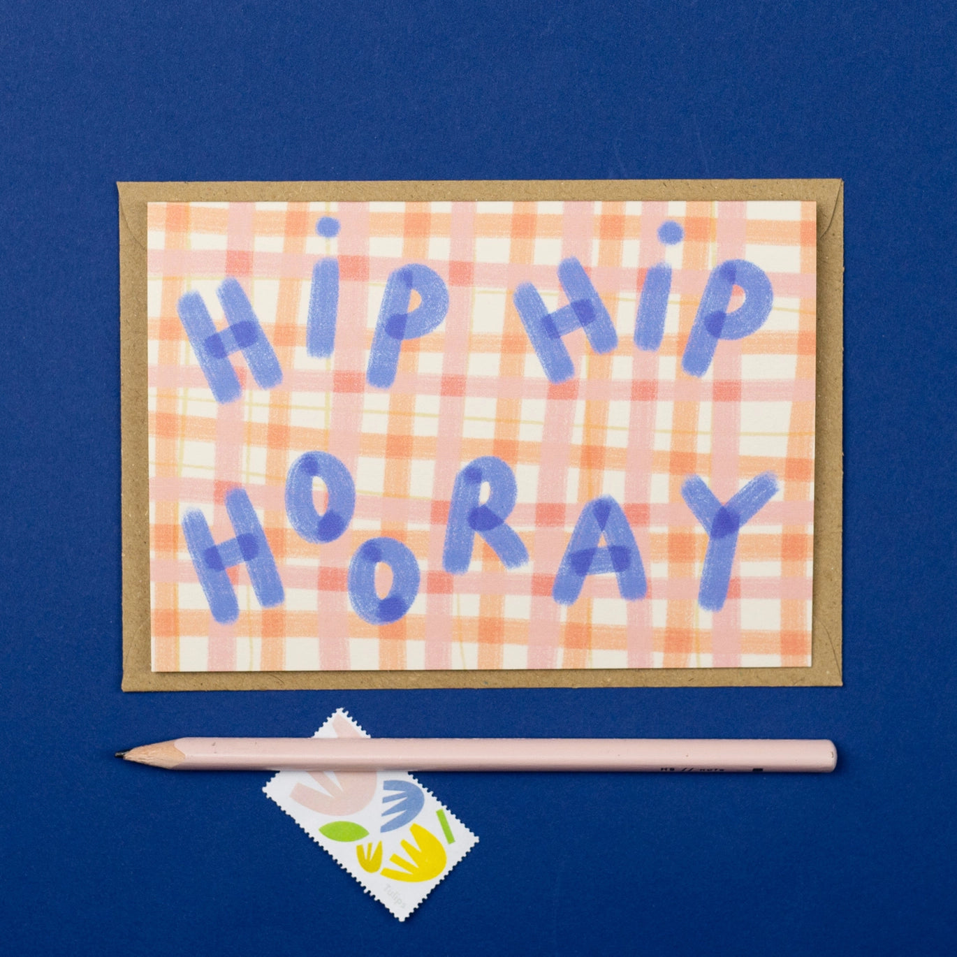 ‘Hip Hip Hooray’ Card - The Bristol Artisan Handmade Sustainable Gifts and Homewares.