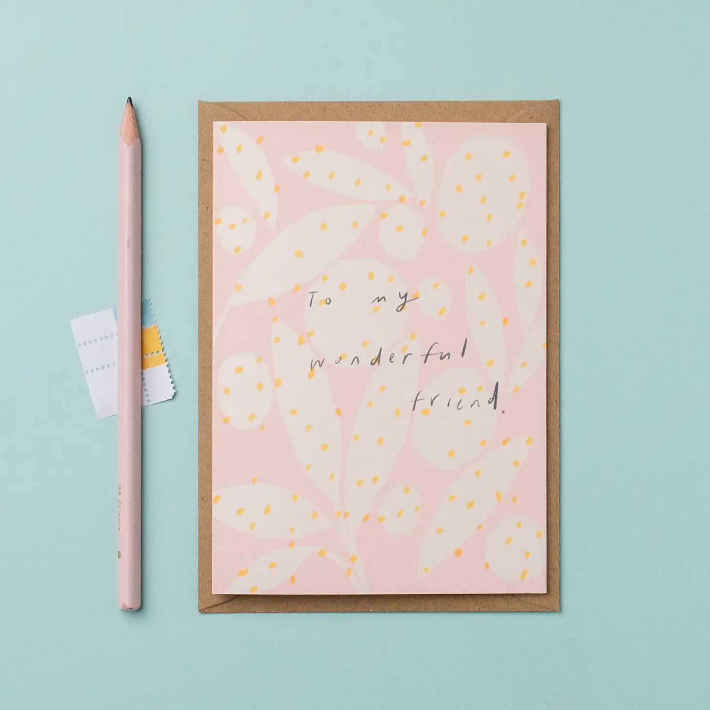 ‘To my Wonderful Friend’ Card - THE BRISTOL ARTISAN