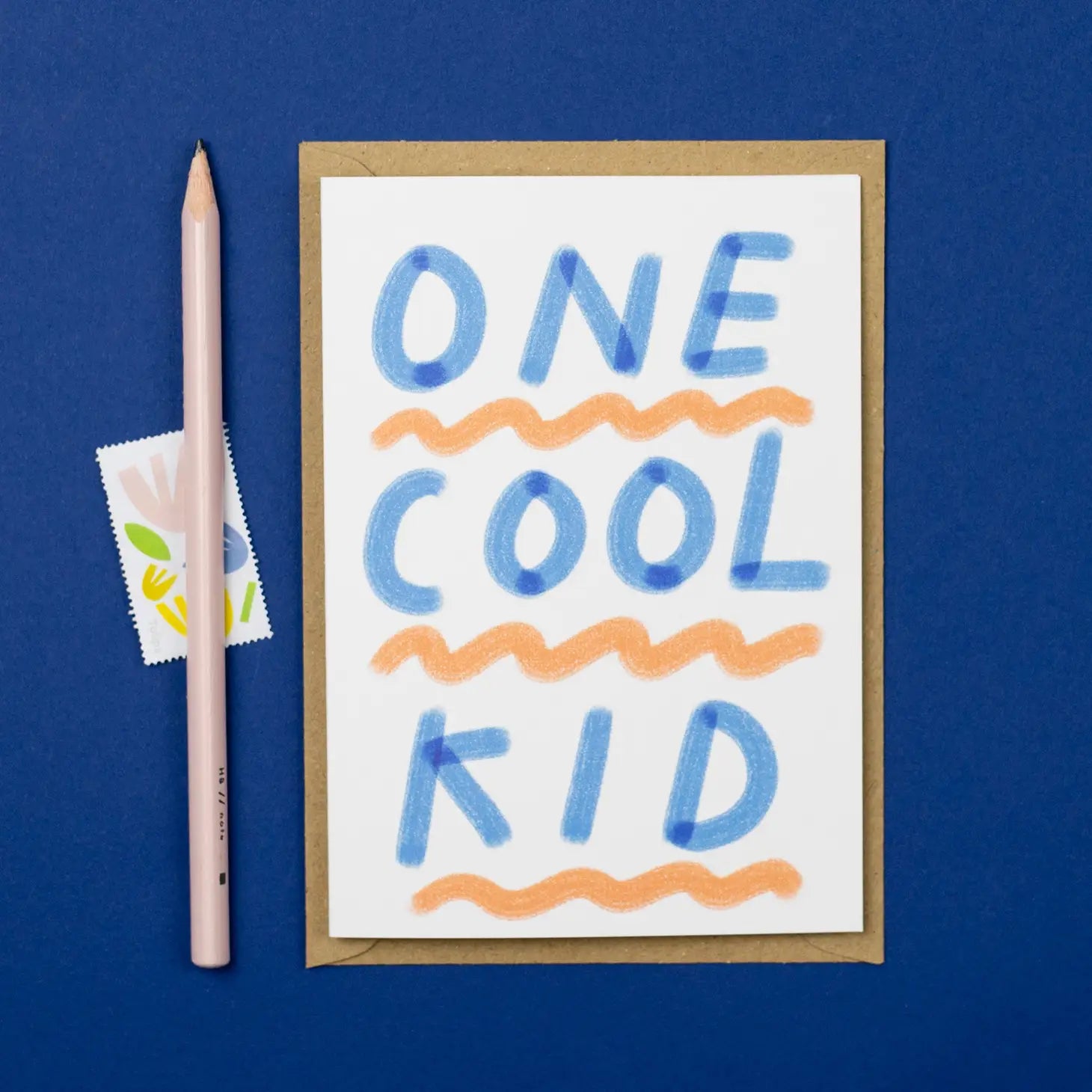 ‘One Cool Kid’ Card - The Bristol Artisan Handmade Sustainable Gifts and Homewares.