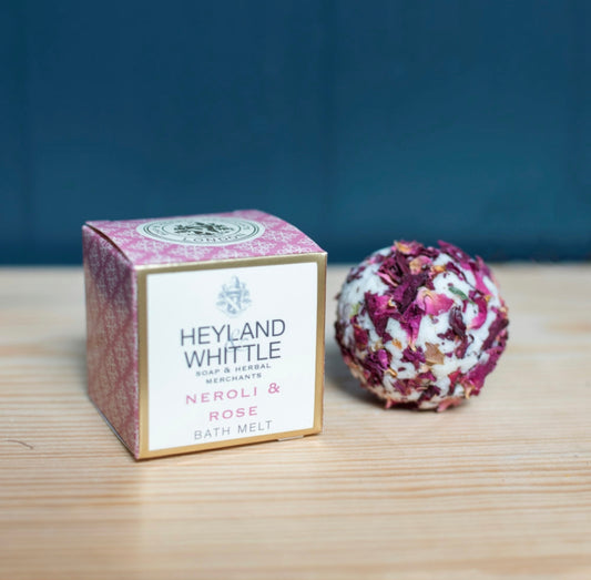 Neroli & Rose Bath Melt - The Bristol Artisan Handmade Sustainable Gifts and Homewares.