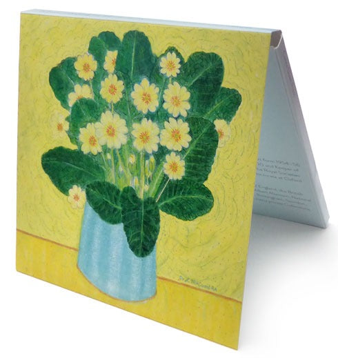 Notecards pack of 6 Primroses & Carnations - The Bristol Artisan Handmade Sustainable Gifts and Homewares.