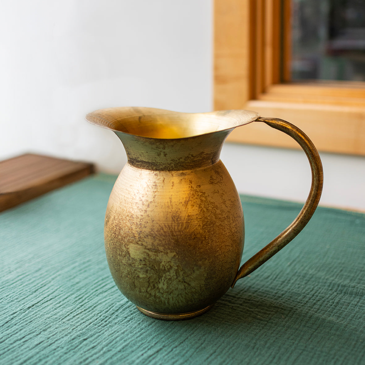 Large Brass Jug - THE BRISTOL ARTISAN