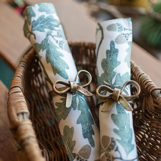 Antique Brass Napkin Ring - Single - THE BRISTOL ARTISAN