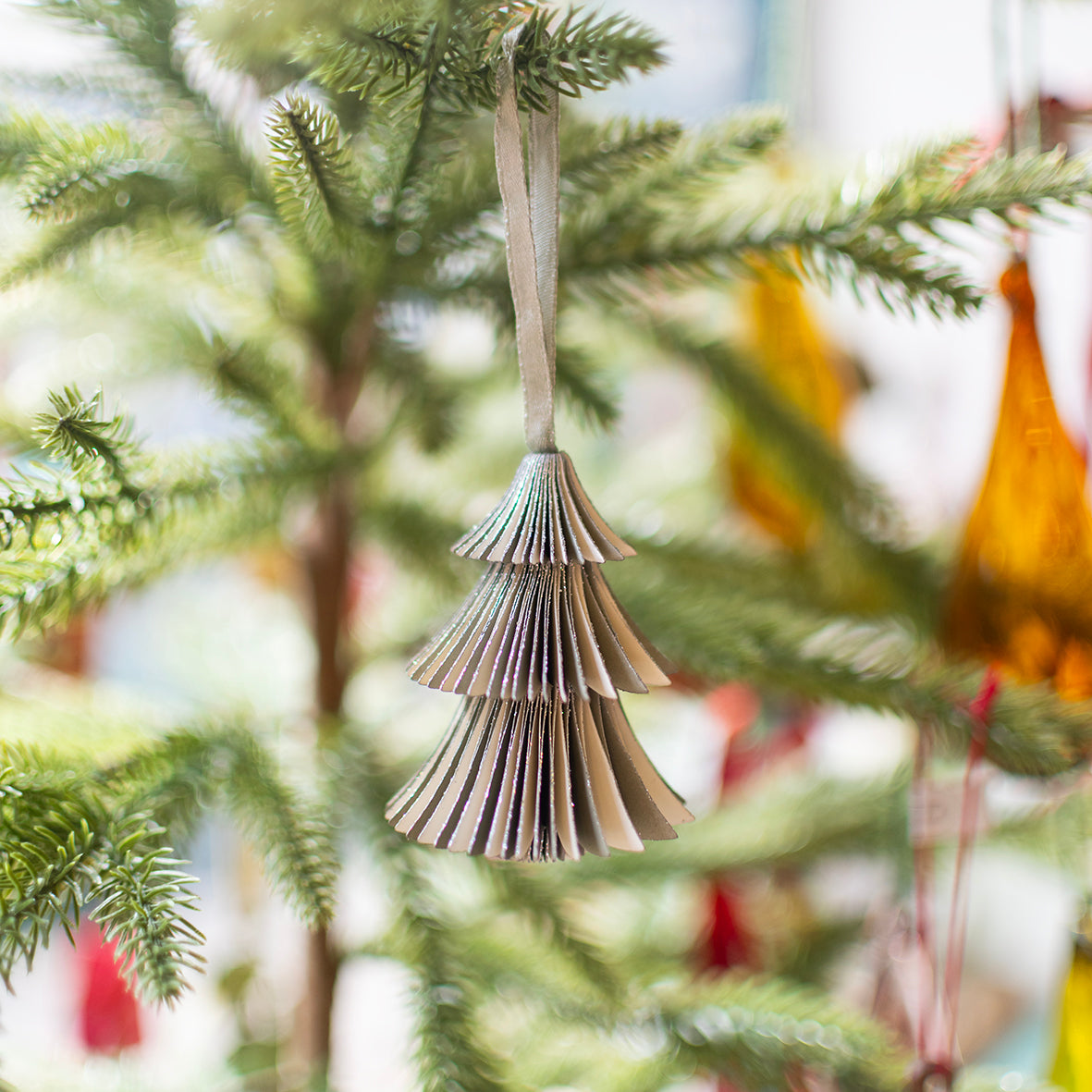 Paper Tree Christmas Tree Decoration - THE BRISTOL ARTISAN