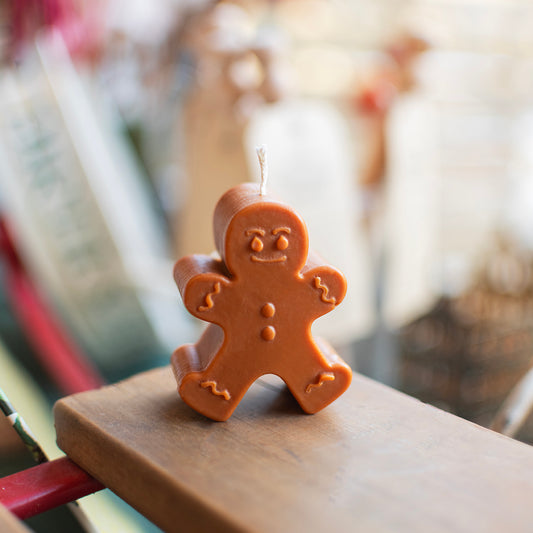 Gingerbread scented Soy Wax Candle - Dark Brown - THE BRISTOL ARTISAN