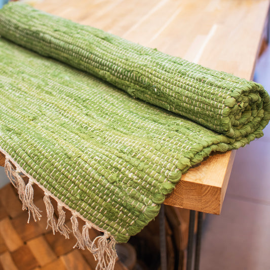 Floor Runner - Green - THE BRISTOL ARTISAN