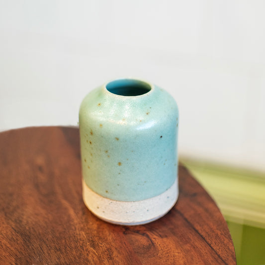 Mint Green Small Bud Vase - THE BRISTOL ARTISAN