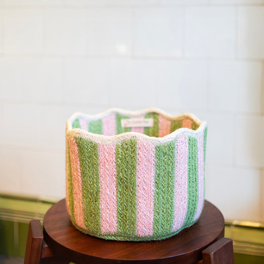 Tulip Basket - Kiwi - THE BRISTOL ARTISAN