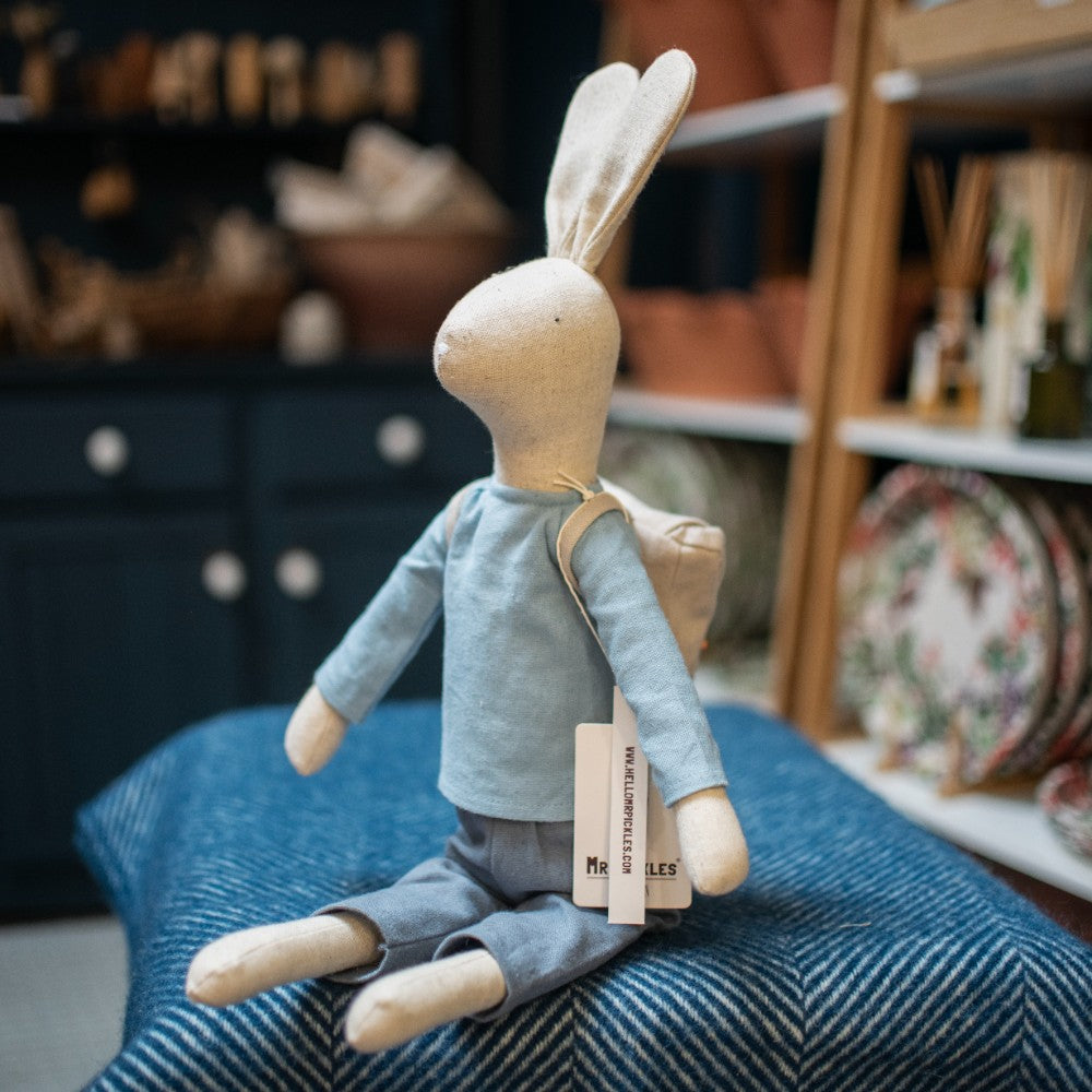 The Adventure Pickles - Rabbit soft toy - THE BRISTOL ARTISAN