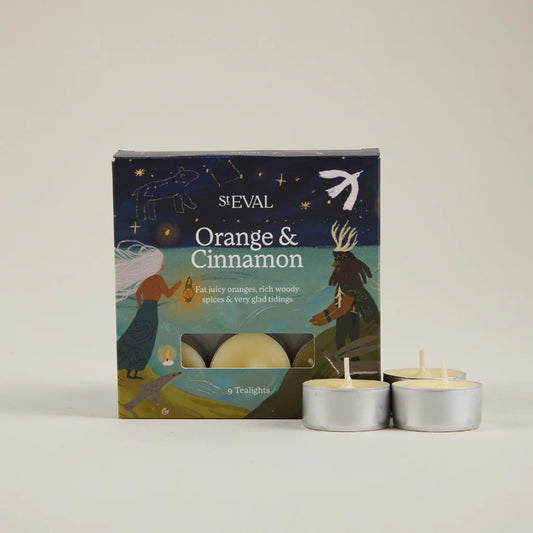 Orange & Cinnamon Tealights - THE BRISTOL ARTISAN
