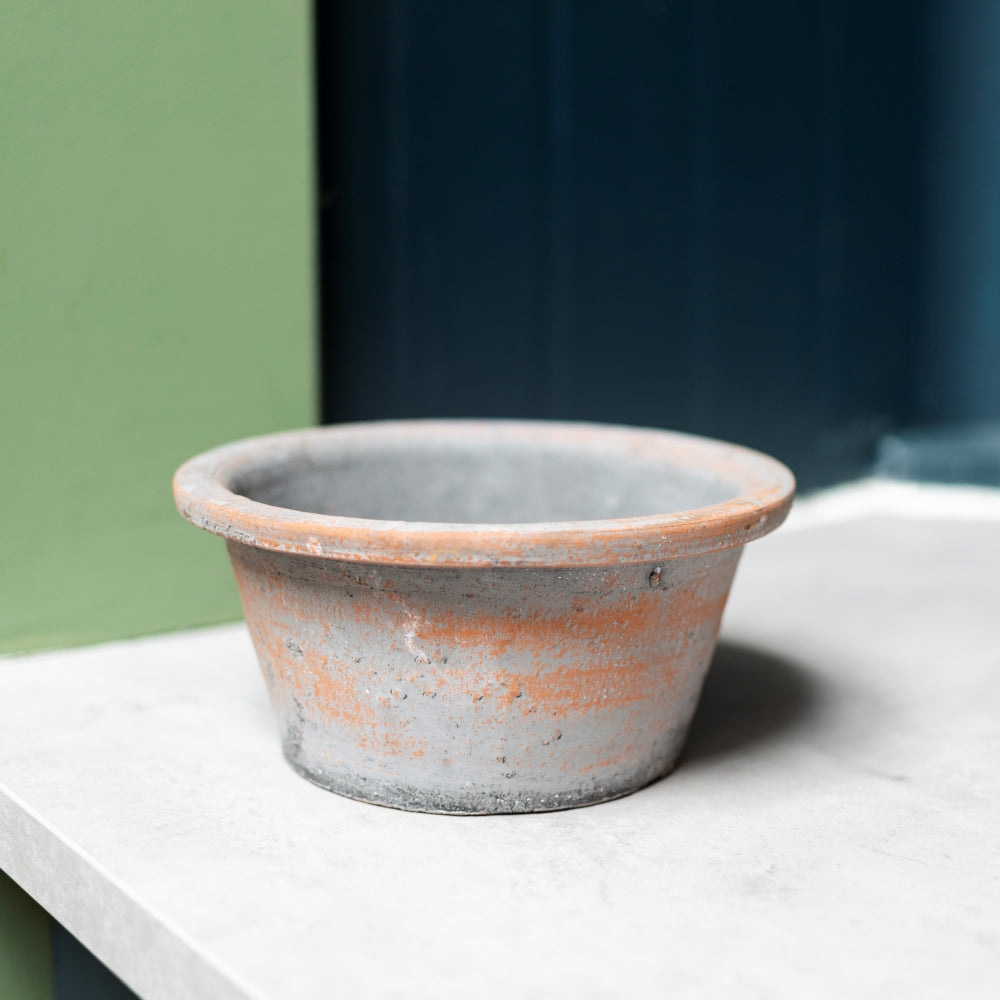 Rustic Stoneware plant pot - THE BRISTOL ARTISAN
