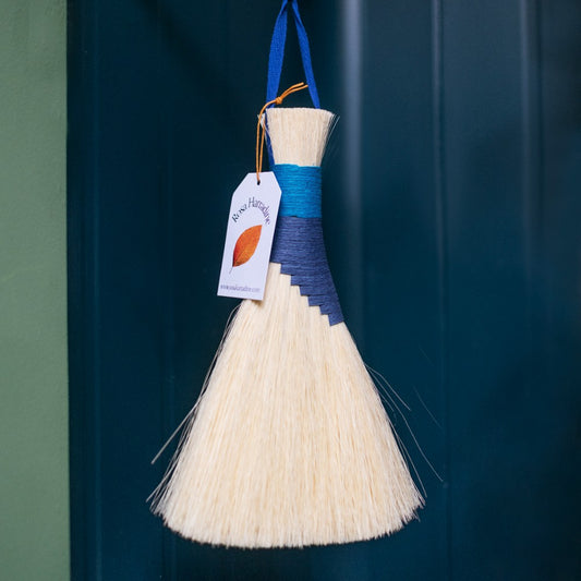 Tampico brush - blue - The Bristol Artisan Handmade Sustainable Gifts and Homewares.