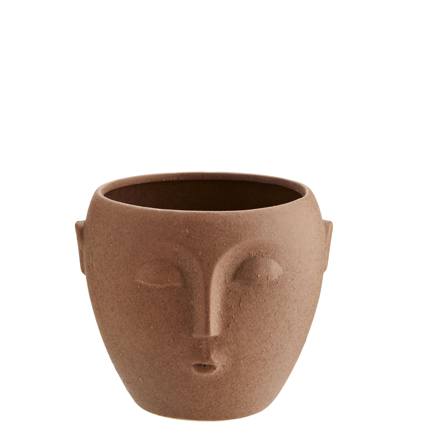 Terracotta Plant Pot with Face Imprint - The Bristol Artisan Handmade Sustainable Gifts and Homewares.