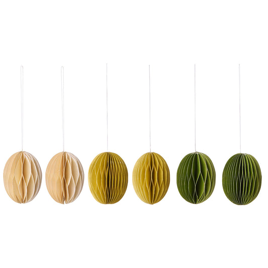 Honeycomb paper Egg Decoration - THE BRISTOL ARTISAN